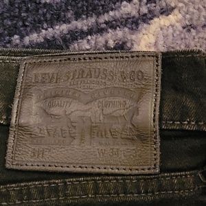 2 PAIR OF MENS 511 LEVIS JEANS 34X32